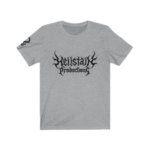 Hellstain Productions Front & Back Logo Tee