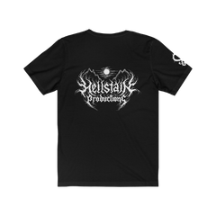 Hellstain Productions Front & Back Logo Tee