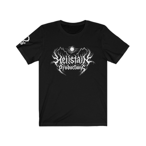 Hellstain Black Metal Logo Tee