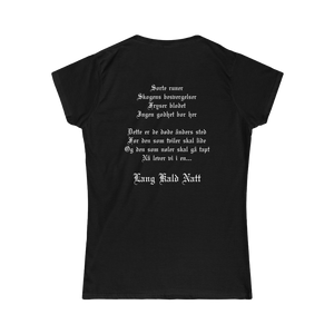 ENE - Lang Kald Natt Girly Tee (black)